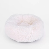 Cat Pet Calming Marshmallow Bed Cat Bed Fluffy Warm Nest Cushion Plush