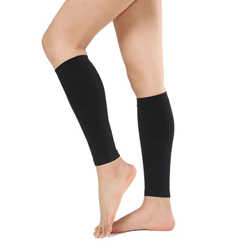 Compression Leg Sleeve Calf Support Medical Sport Plantar