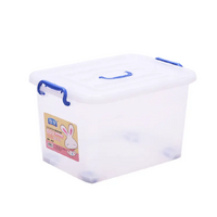 32L Clear Plastic Storage Box With Lid