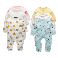 Baby Romper Jumpsuit Cute Kids Overall Clothes Babies Long Sleeve Onesie