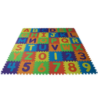 ABC Mats Floor Development For Toddlers Kids Puzzle Crawl Play Base 36 PCS