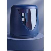 Electric Pencil Sharpener Stationary Desk Automatic (Blue)