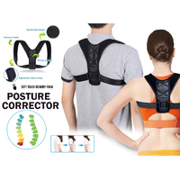 Posture Corrector Unisex Adjustable Shoulder Support Upper Back Corrector Brace Girdle