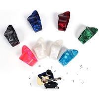 15 Pearl Celluloid Thumb and Finger Guitar Picks 5 Thumb 10 Finger Combining Set
