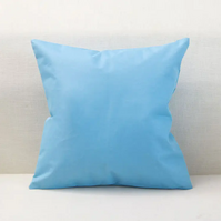 Outdoor Cushion Case Waterproof 45cm Square Cover Pillow (Sky Blue)