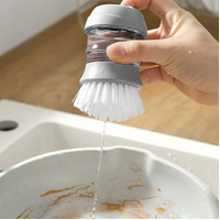 Dish Scrub For Kitchen Plates Liquid Pot Brush