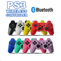 2X PACK PS3 Controller Dualshock Wireless PlayStation PS3 Joystick Gaming Controller (2 Pack)