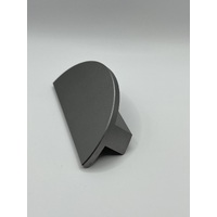 Cabinet Drawer Pull Handle Half Circle Moon (9cm) (Dark Grey)
