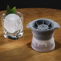 Silicone Sphere Ice Ball Maker Mold Whiskey Cocktail 