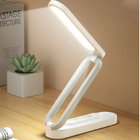 Folding Led Desk Lamp Natural Light Dimmable Office Lamp 3 Colour Mode USB