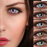 Lenses Contact Colour Hollywood Stock Bright Lens Wear Dress Up Dazzling Eyes