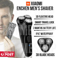Xiaomi Enchen Men’s Electric Shaver Smart Control Black Stone 3D Rechargeable 