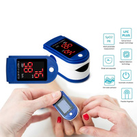Pulse Oximeter Blood Sp02 Reader Pulse Rate Monitor Accurate PR LED Digital